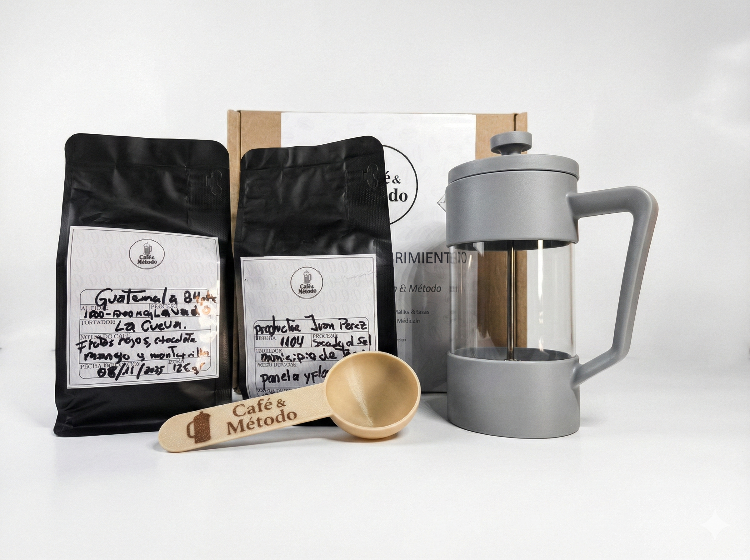 kit de descubrimiento del cafe