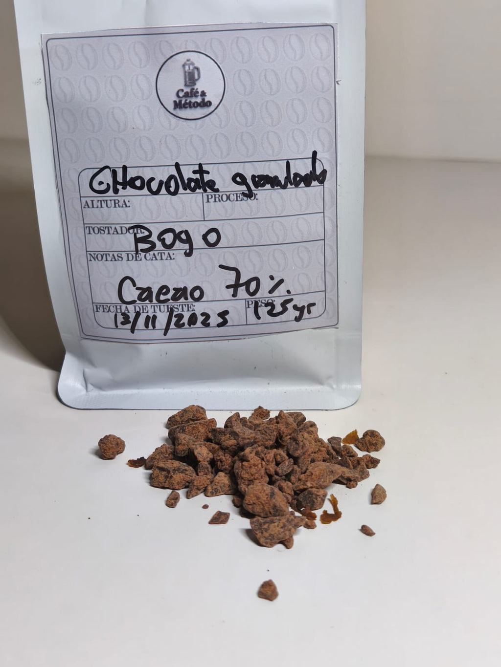 cacao 70 % formato 100 gr