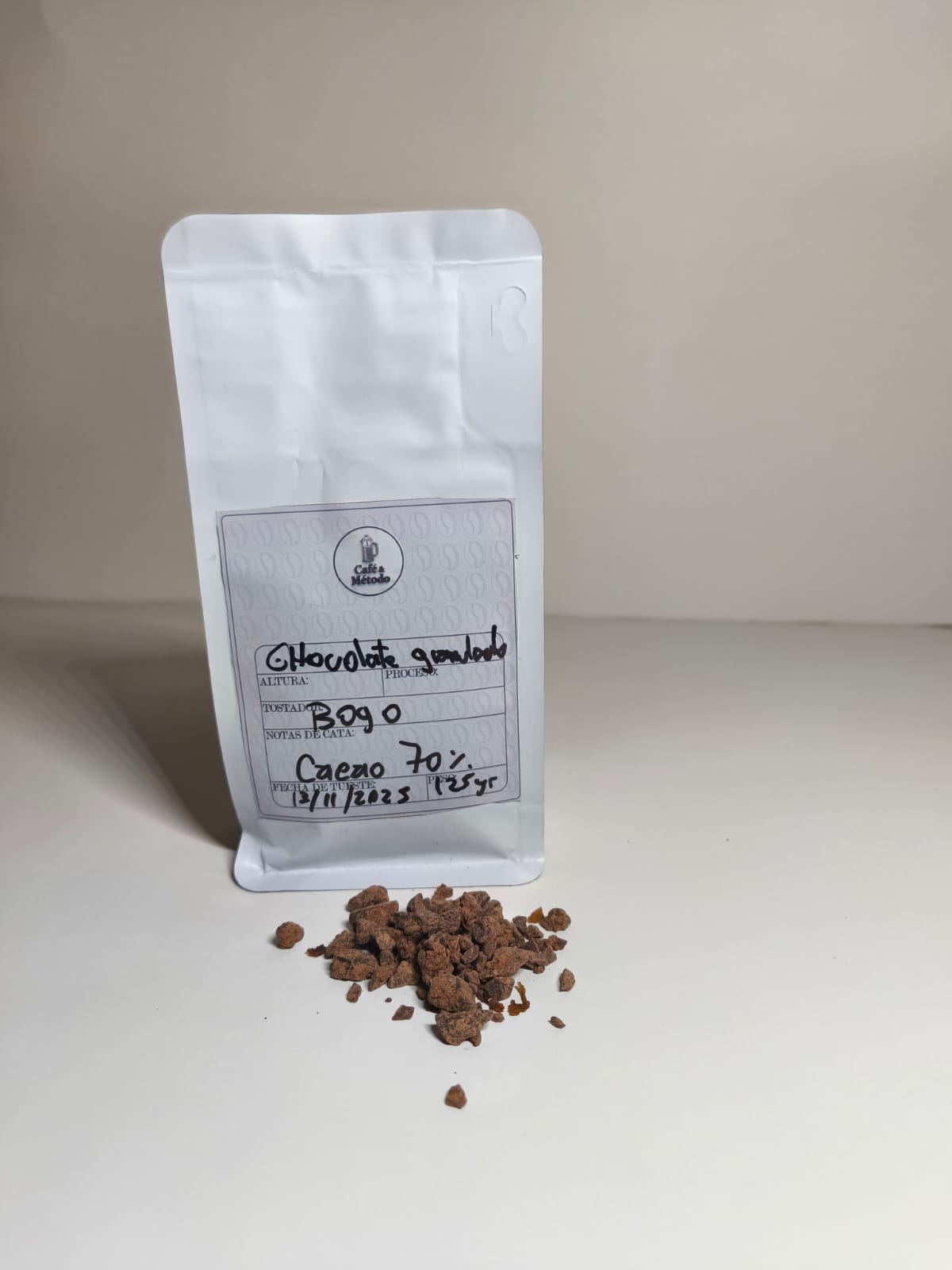 cacao 70 % formato 100 gr