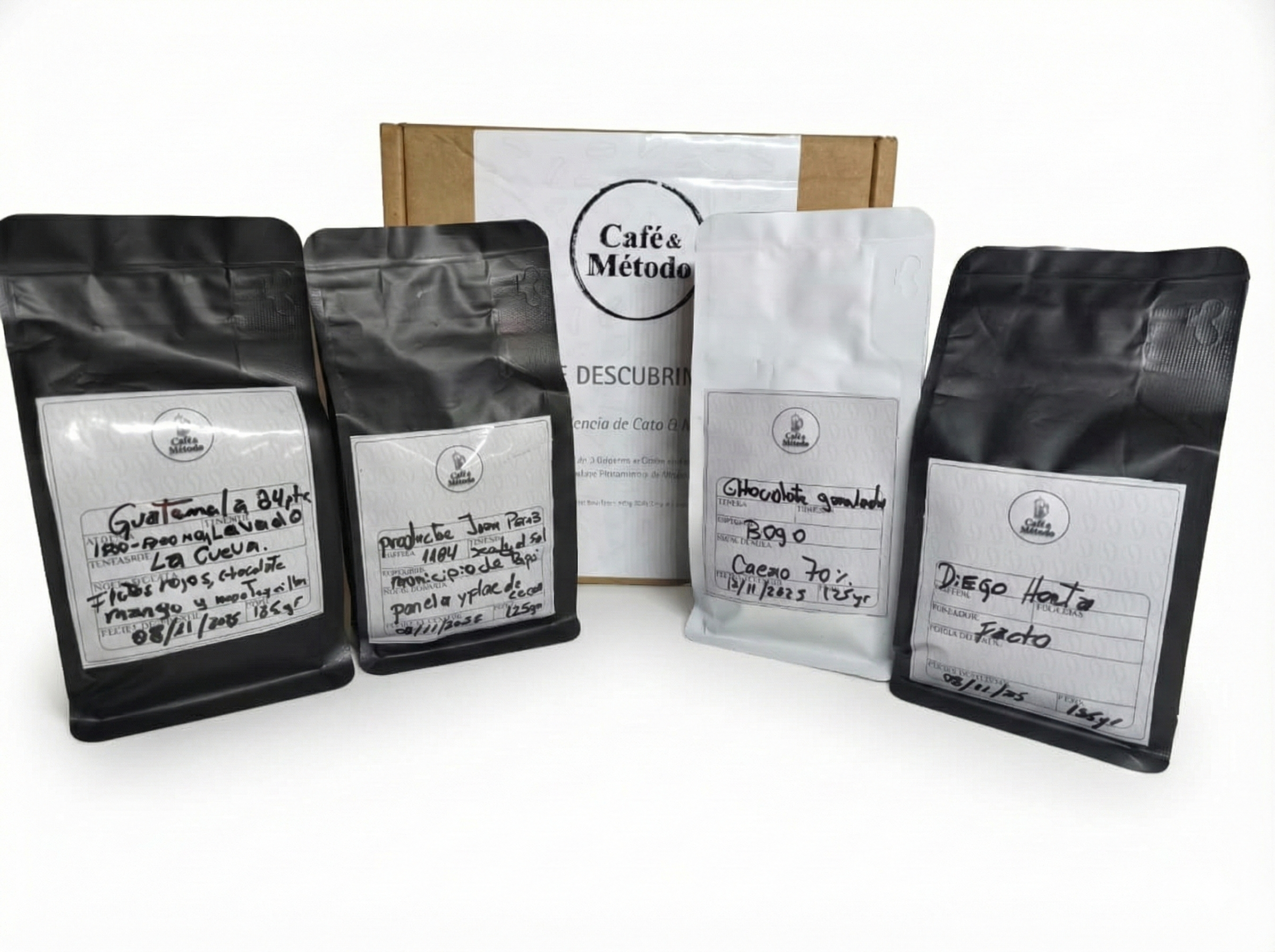 kit de descubrimiento del cafe